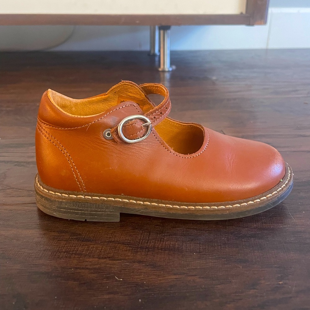 French Leather Childrens Shoes